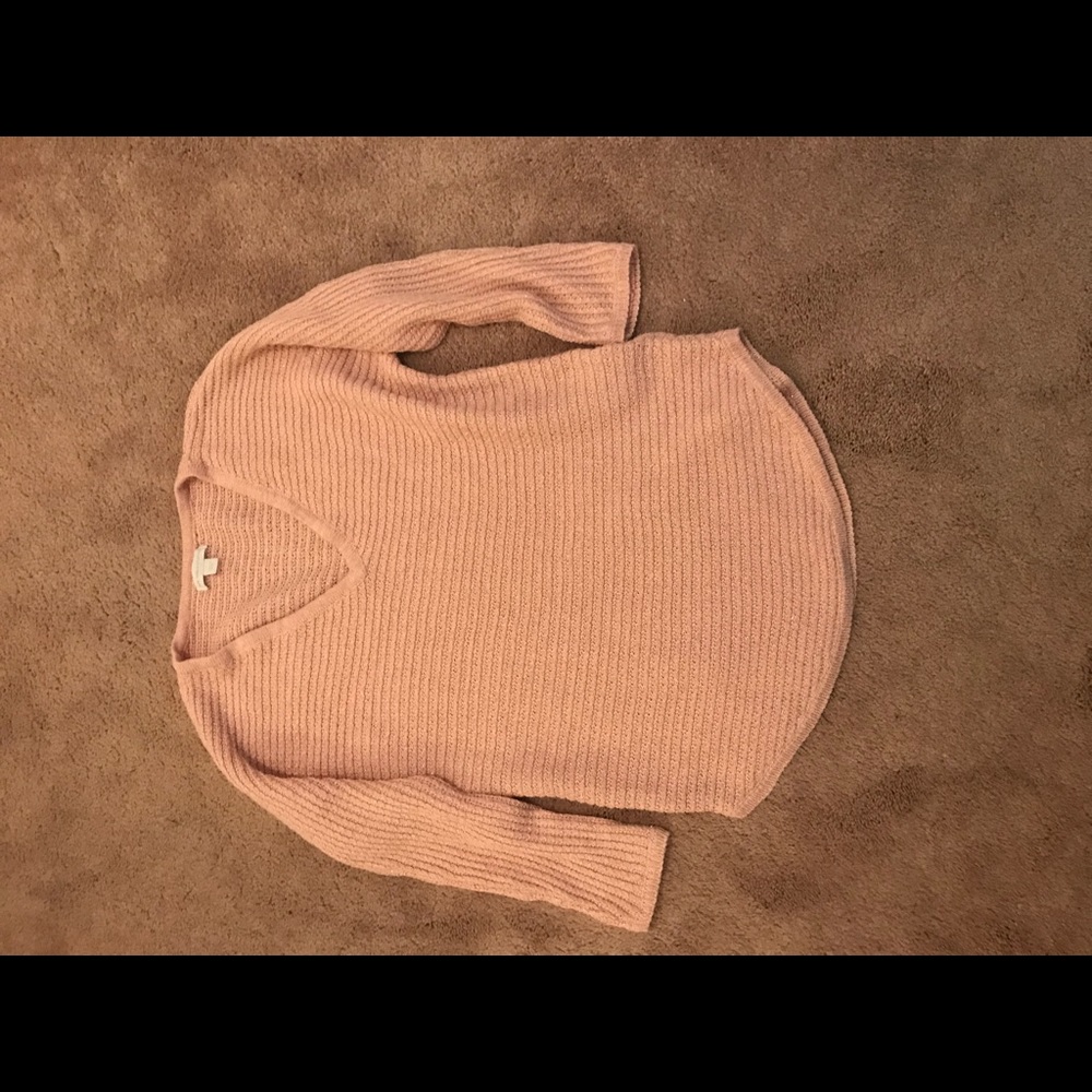Pink Dolman Sweater - Picture 2 of 2